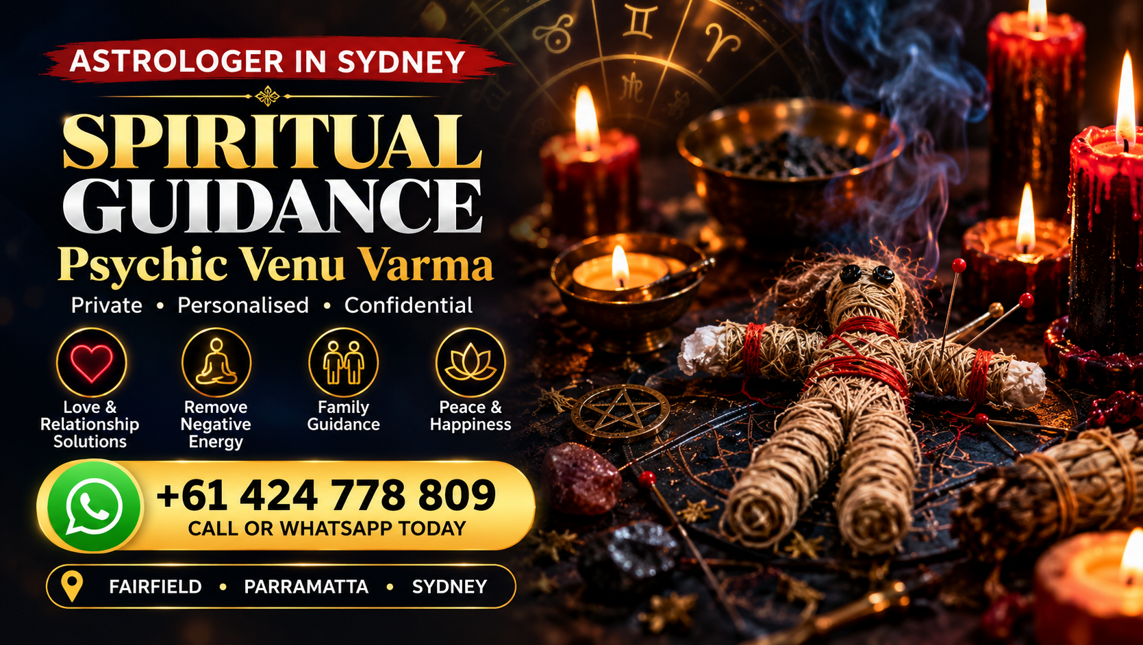 Spiritual guidance Sydney Venu Varma
